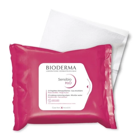 Bioderma Sensibio H2O Soft Cleansing Wipes - Image 2