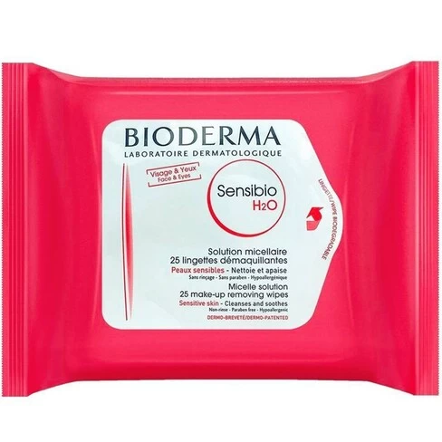 Bioderma Sensibio H2O Soft Cleansing Wipes