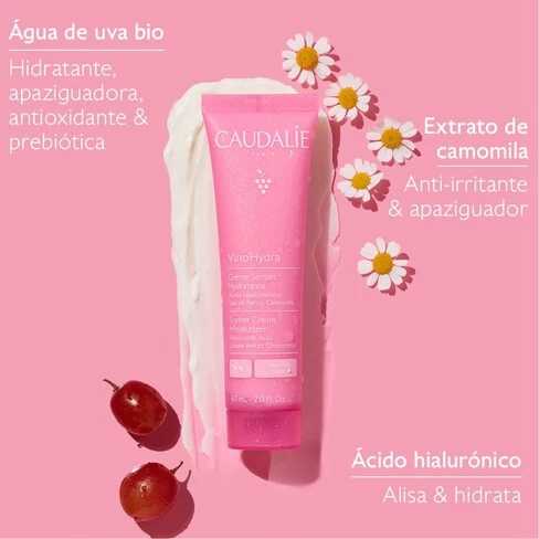 Caudalie Vinousource-Hydra Moisturizing Sorbet - Image 2