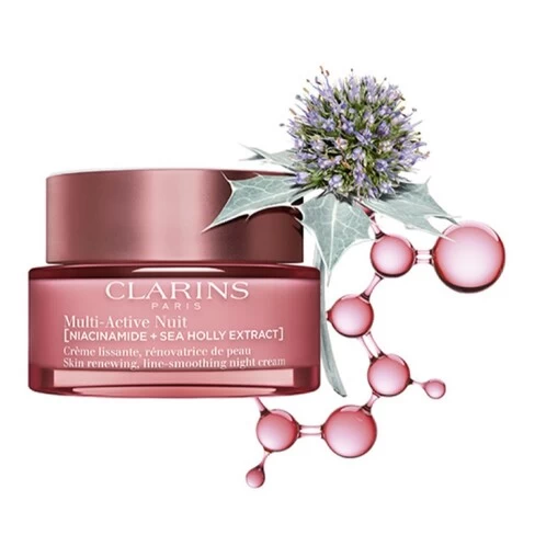 Clarins Multi-Active Night Youth Recovery Cream For Normal To Combination Skins - Image 3
