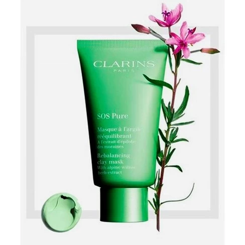 Clarins SOS Pureté Mask For Oily To Combination Skin - Image 2