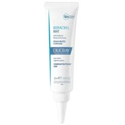 Ducray Keracnyl Mat Cream Gel Mattifyer For Oily Acne Prone Skin