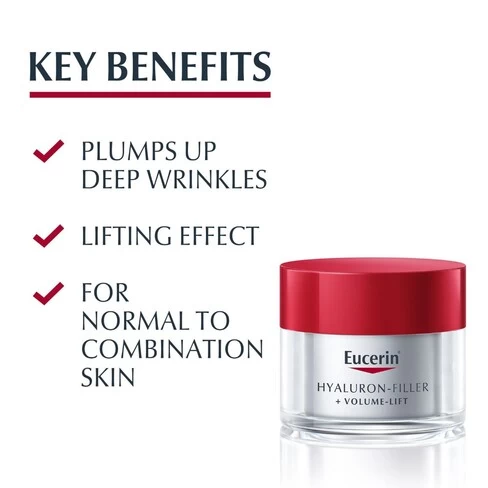 Eucerin Hyaluron-Filler Volume-Lift Day Loss Of Firmness Combination Skin - Image 3