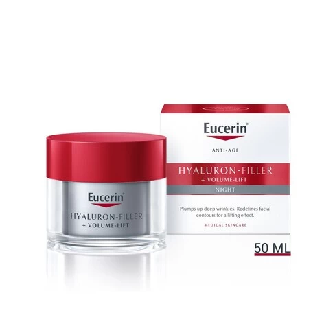Eucerin Hyaluron-Filler Volume-Lift Night Cream Loss Of Firmness And Volume - Image 2