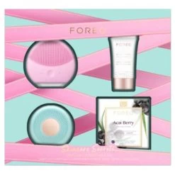 FOREO Gift Set Luna™ Mini 2+ufo™ Mini 2+micro Foam Cleanser 20ml+açai Berry Masks 6*6g