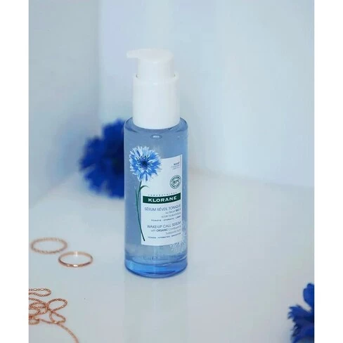 Klorane Wake-Up Call Serum With Cyan Flower Bio And Acid Hyaluronic - Image 2