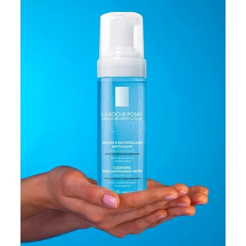 LA ROCHE-POSAY Physiologique Cleansing Micellar Foaming Water Sensitive Skin - Image 2