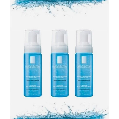 LA ROCHE-POSAY Physiologique Cleansing Micellar Foaming Water Sensitive Skin - Image 3