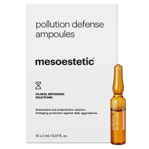 Pollution Defense Ampoules Against Premature Skin Aging