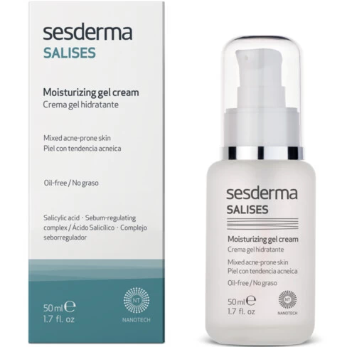 Sesderma Salises Moisturizing Gel Cream - Image 2