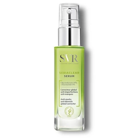 SVR Sebiaclear Adult Acne Serum Imperfections, Marks And Wrinkles